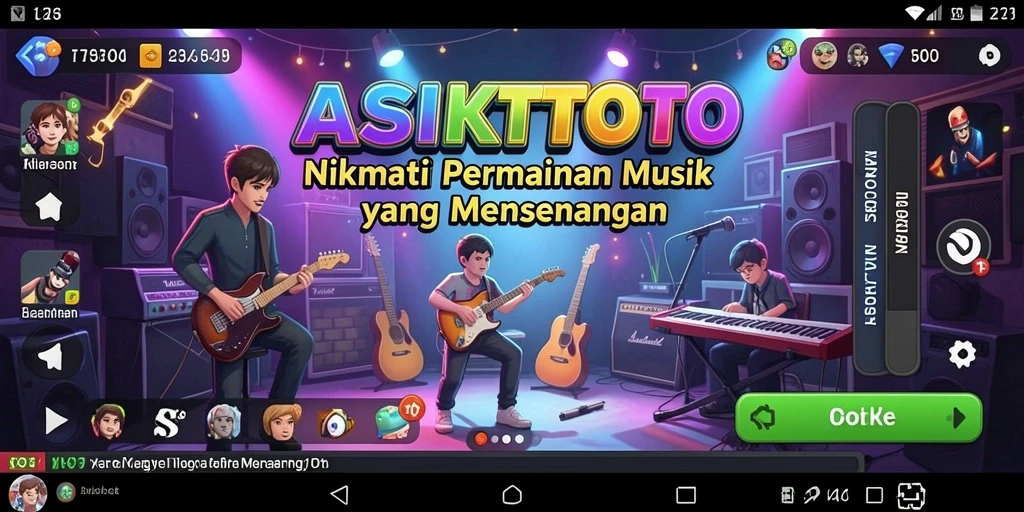 Tampilan gameplay ASIKTOTO yang menarik dan penuh warna.