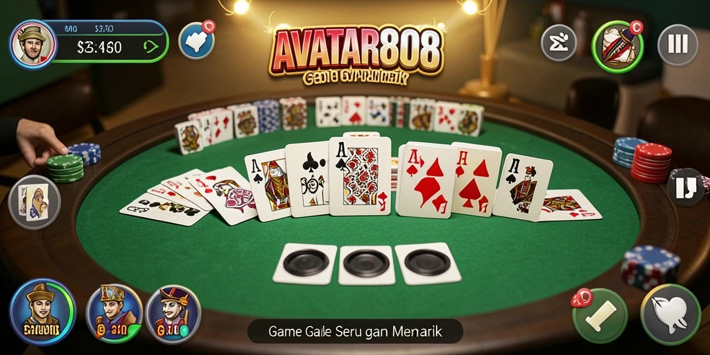 Tampilan gameplay <strong>AVATAR808</strong> yang seru dan interaktif.