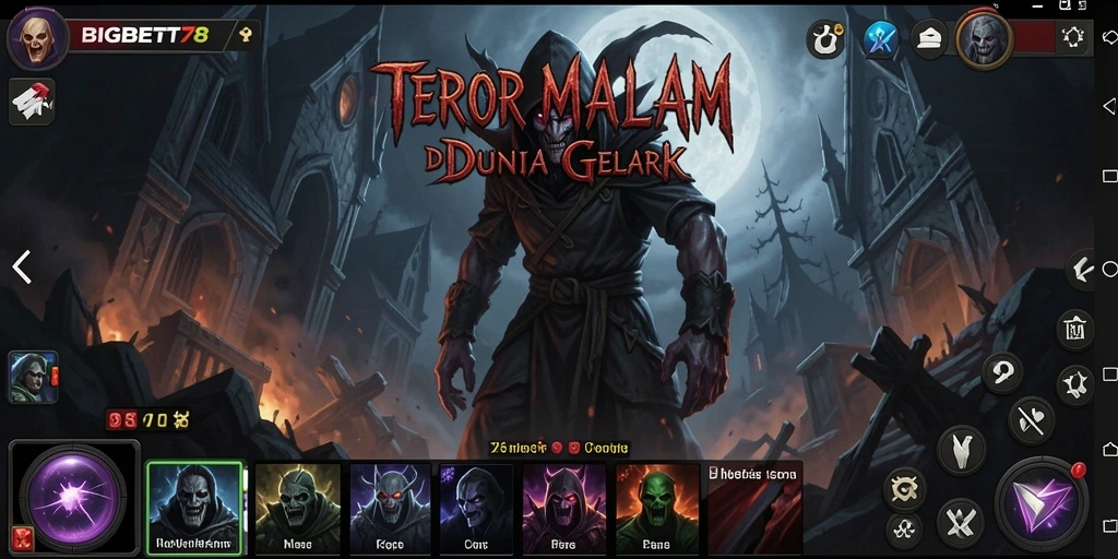 Tangkapan layar menampilkan gameplay menakutkan di BIGBET78.
