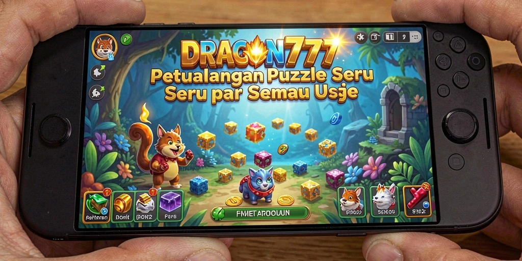 Tampilan gameplay menarik dari DRAGON777 saat menyelesaikan puzzle.