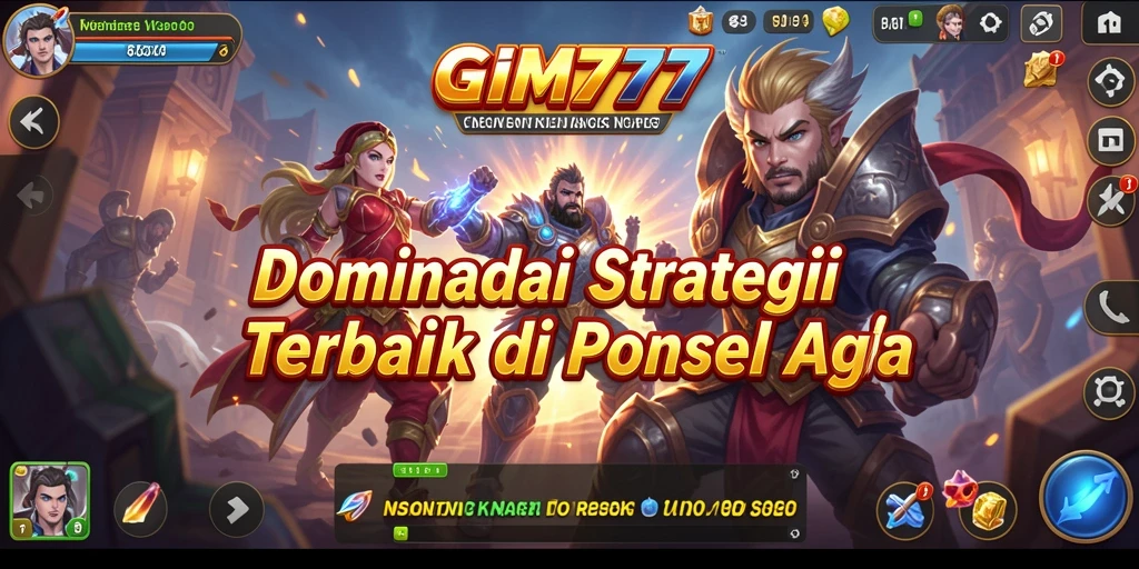 Tampilan gameplay GIM777 yang mendebarkan dan strategis.