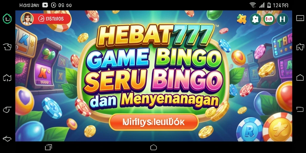 Screenshot HEBAT777 menampilkan gameplay Bingo yang menarik dan interaktif.
