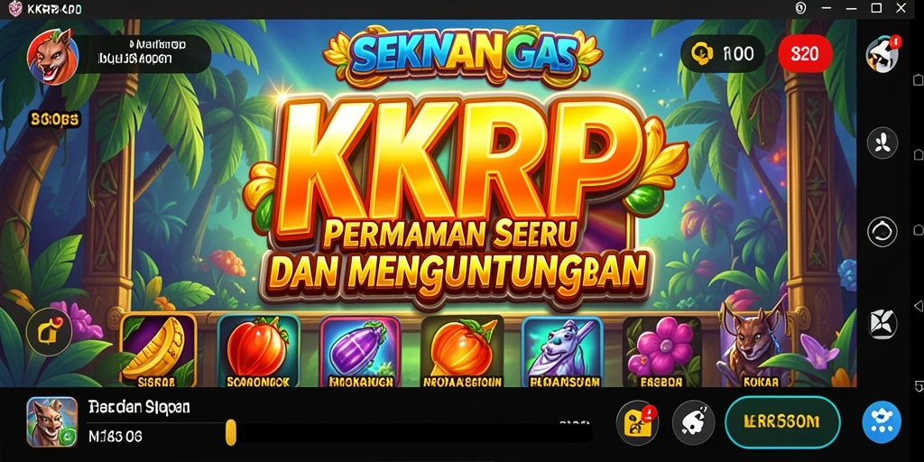 Tampilan gameplay Slot yang menarik dan penuh warna.