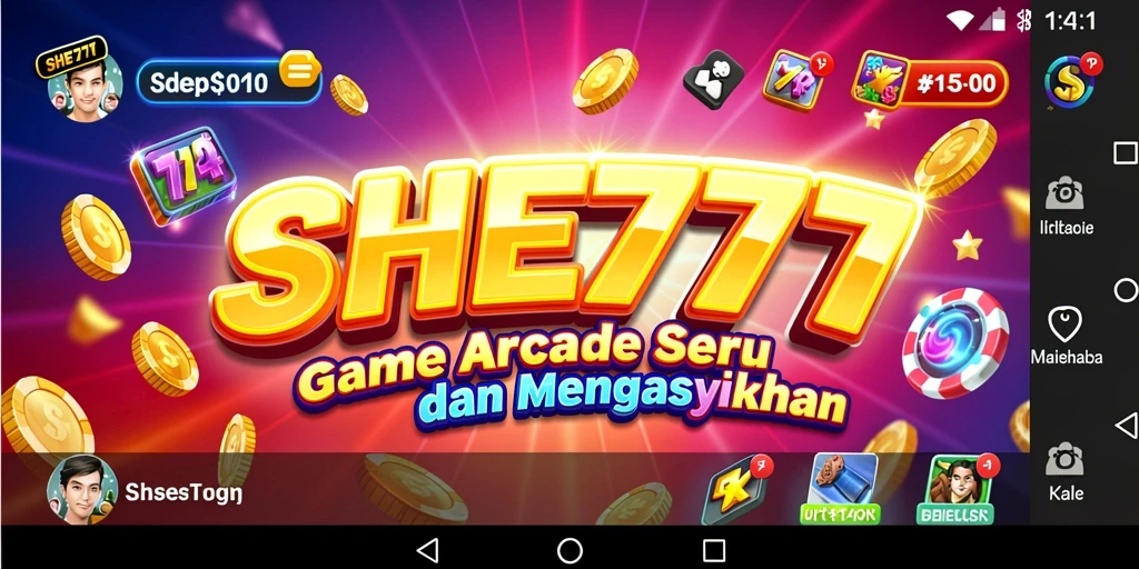 Tampilan gameplay Arcade yang penuh aksi dan tantangan.